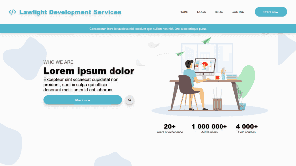 Web Design Template